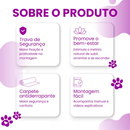 Casa Para Gatos Arranhador Toca Rampa em MDF