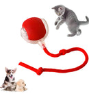 Bolinha Giratória Automática Brinquedos Pet Gato Cachorro Interativa