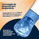 Garrafa Bebedouro e Comedouro Pet Portátil 2 Em 1 Água e Ração