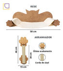 Playground Para Gato 10 Peças  Prateleira e Arranhador