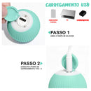 Bola Giratória Inteligente Automática Cachorro e Gato Recarregável USB